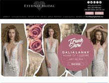 Tablet Screenshot of eternalbridal.com.au